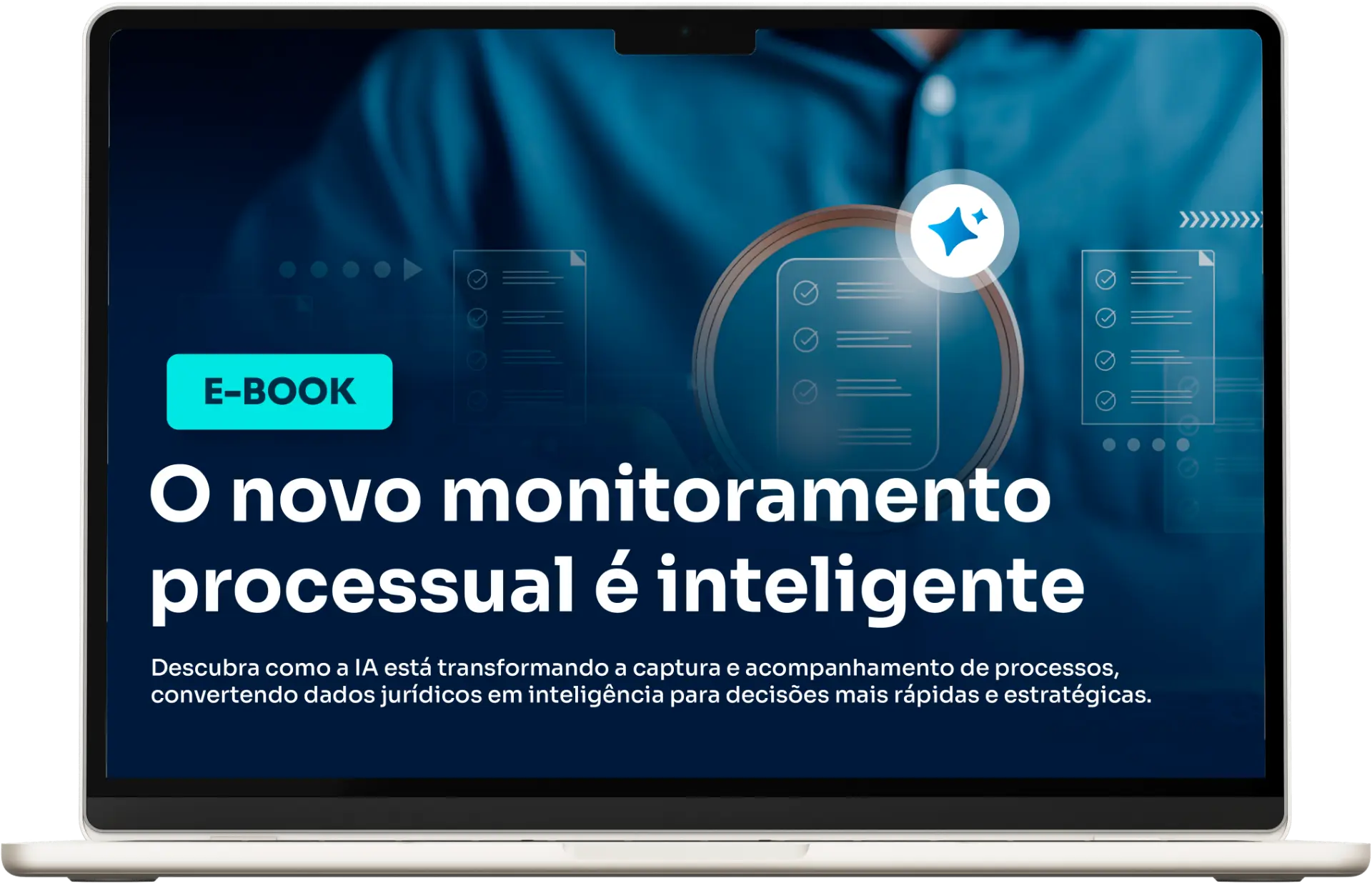 Capa do guia O novo monitoramento processual é inteligente