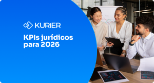 Capa Blog Kurier - KPIs jurídicos para 2026